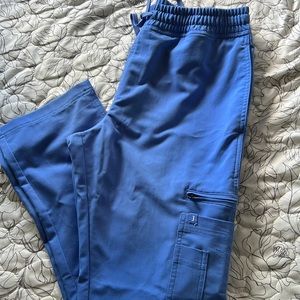 Men’s Jaanuu Slim-Fit Cargo Short Seam Pant Small Ceil Blue